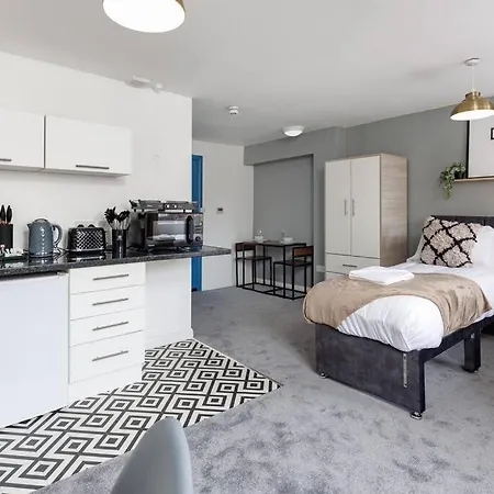 Centre 6 With Kitchenette, Free Wifi And Smart Tv By Yoko Appartement Middlesbrough